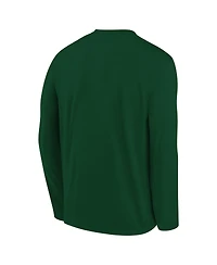 Nike Big Boys and Girls Green New York Jets Legend Icon Long Sleeve T-Shirt