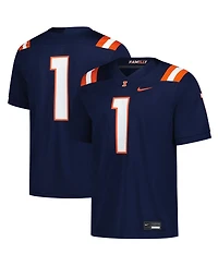 Nike Men's Navy Illinois Fighting Illini Untouchable Replica Game Jersey