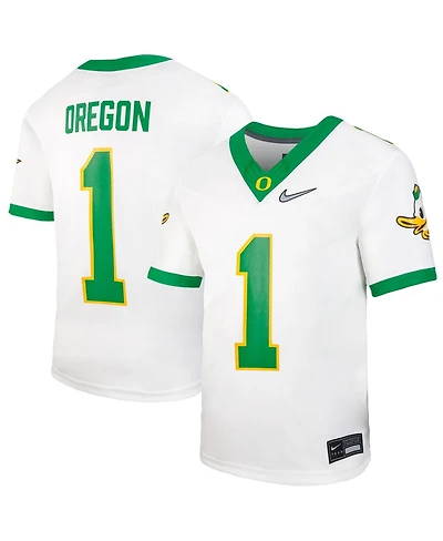 Nike Big Boys and Girls White Oregon Ducks Vapor Fusion Jersey