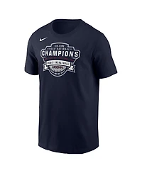 Nike Men's Navy UConn Huskies Six-Time Ncaa National Champions Basketball T-Shirt