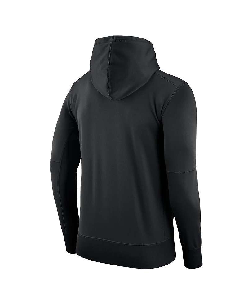Nike Men's Black Virginia Cavaliers The Ride Swords Therma-fit Hoodie