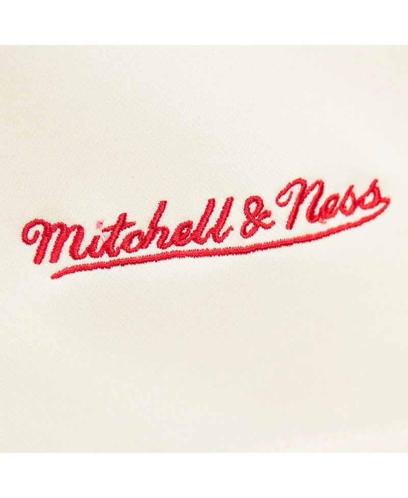 Mitchell & Ness Men's Cream LA28 Button-Up Shooting Shirt