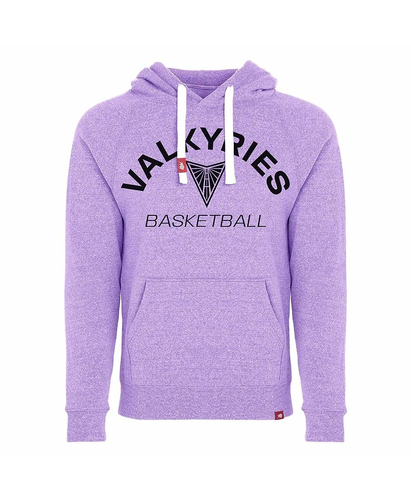 Sportiqe Men's and Women's Violet Golden State Valkyries Olsen Tri-Blend Hoodie Sweatshirt