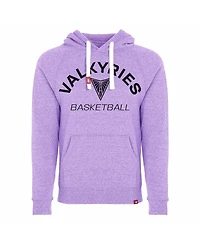 Sportiqe Men's and Women's Violet Golden State Valkyries Olsen Tri-Blend Hoodie Sweatshirt