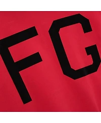 Fear of God Men's Red Kansas City Monarchs Negro Leagues Baseball Museum Fleece Pullover Hoodie