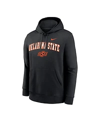 Nike Men's Black Oklahoma State Cowboys Club Pullover Hoodie