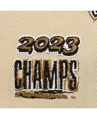 Mitchell & Ness Men's Cream Vegas Golden Knights Soul Legacy Defined Two-Tone Pro Crown Adjustable Hat