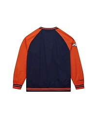 Mitchell & Ness Men's Navy Denver Broncos Raglan Jacket