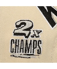 Mitchell & Ness Men's Cream Los Angeles Kings Soul Legacy Defined Two-Tone Pro Crown Adjustable Hat