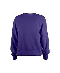New Era Girls Purple Minnesota Vikings Flip Sequin Sweatshirt