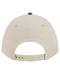 New Era Men's Cream/Brown San Diego Padres Sided Corduroy 9FORTY A-Frame Adjustable Hat