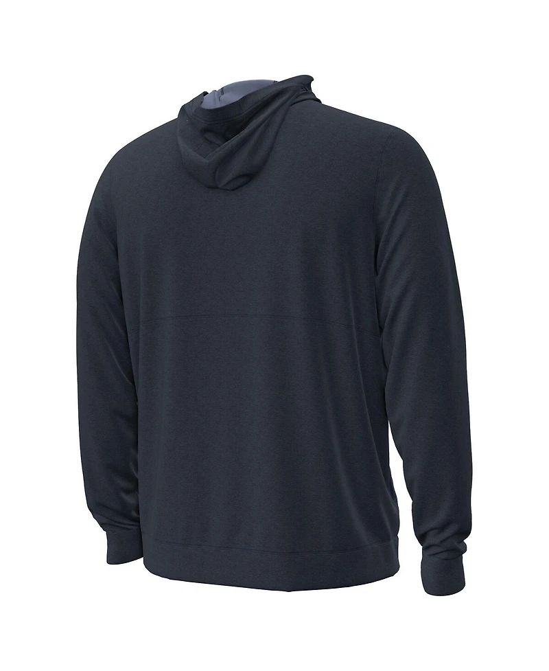 Under Armour Men's Navy Notre Dame Fighting Irish Sideline Meridian Cold Weather Pullover Hoodie