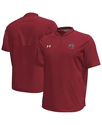 Under Armour Men's Garnet South Carolina Gamecocks Motivate Quarter-Zip Performance Sweatshirt