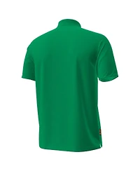 Under Armour Men's Green Notre Dame Fighting Irish Performance Drive Chest Stripe Polo Shirt