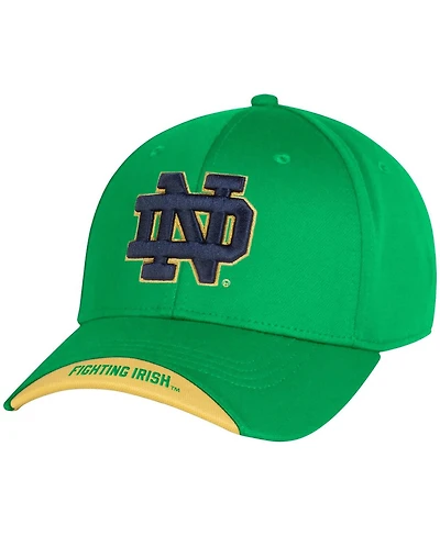 Under Armour Men's Green Notre Dame Fighting Irish Sideline Blitzing Accent Flex Hat