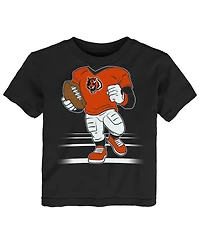 Outerstuff Toddler Outerstuff Black Cincinnati Bengals Game Fit T-Shirt
