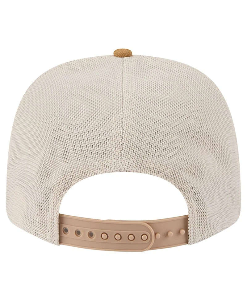 New Era Men's Light Beige San Francisco 49ers Two-Tone Trucker 9SEVENTY Adjustable Hat