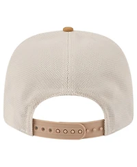 New Era Men's Light Beige San Francisco 49ers Two-Tone Trucker 9SEVENTY Adjustable Hat