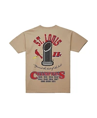 Mitchell & Ness Men's Cream St. Louis Cardinals Legacy Defined T-Shirt