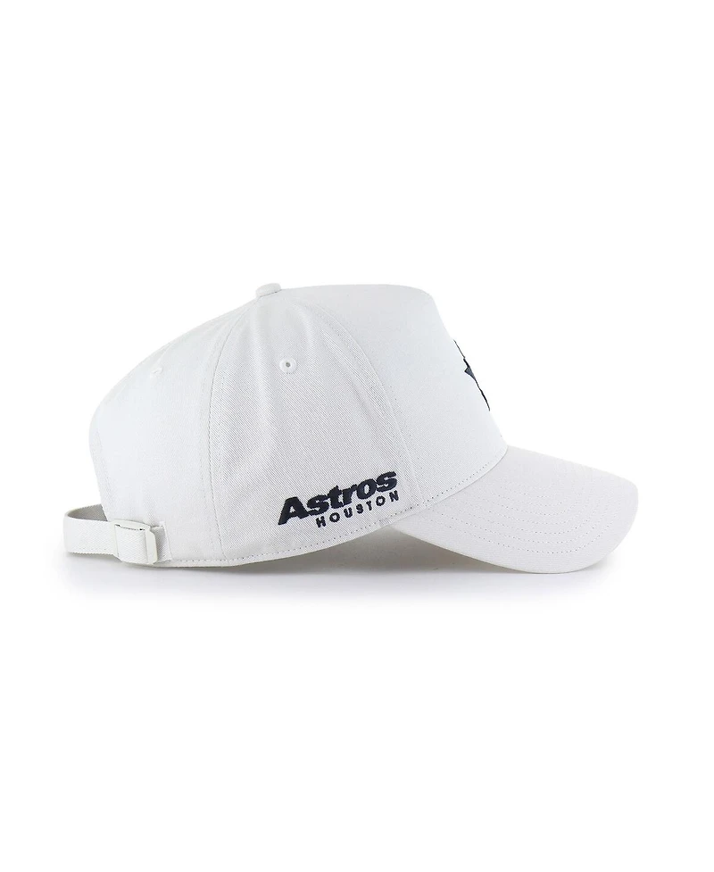'47 Brand Men's White Houston Astros Foundational Pinch Offside Adjustable Hat