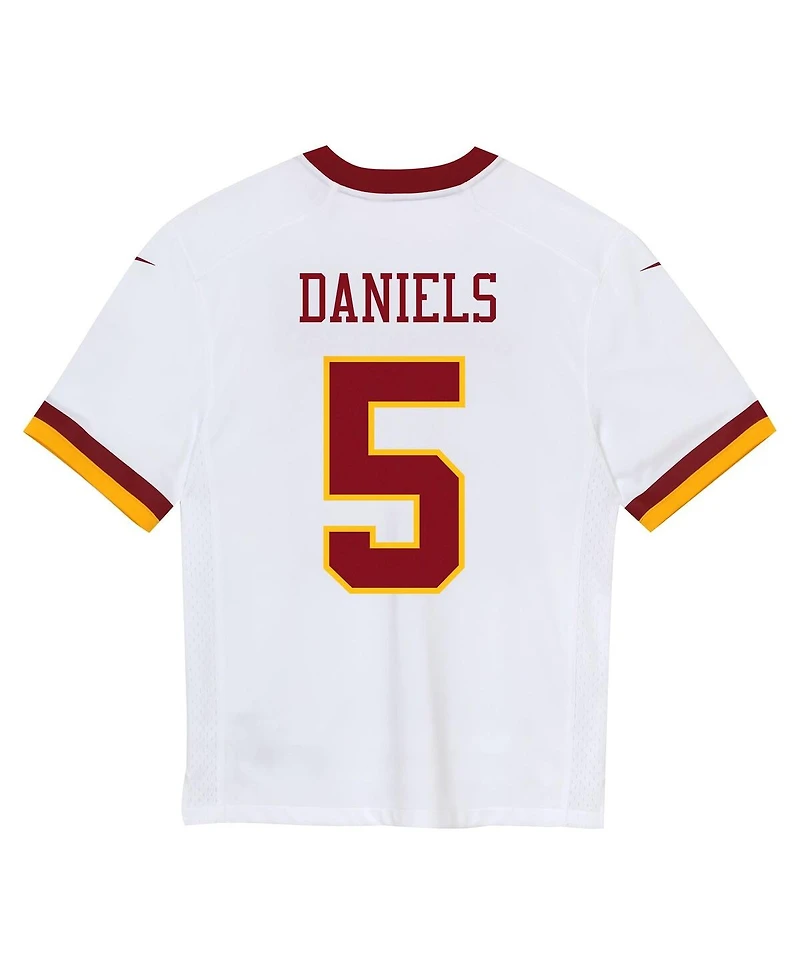 Nike Preschool Jayden Daniels White Washington Commanders Game Super Bowl Era Jersey