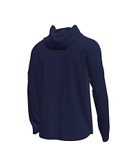 Under Armour Men's Navy Notre Dame Fighting Irish Tech Stretch Long-Sleeve Hooded T-Shirt
