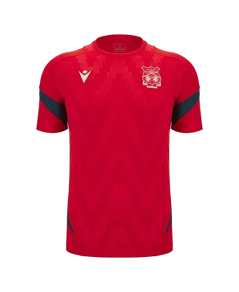Macron Men's Red Wrexham Training Jersey