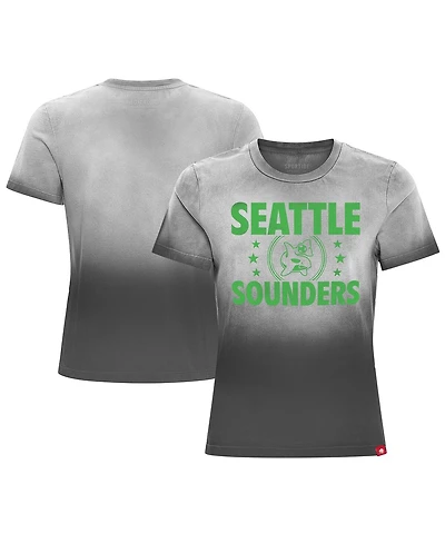 Sportiqe Women's Charcoal Seattle Sounders Fc Arcadia T-Shirt