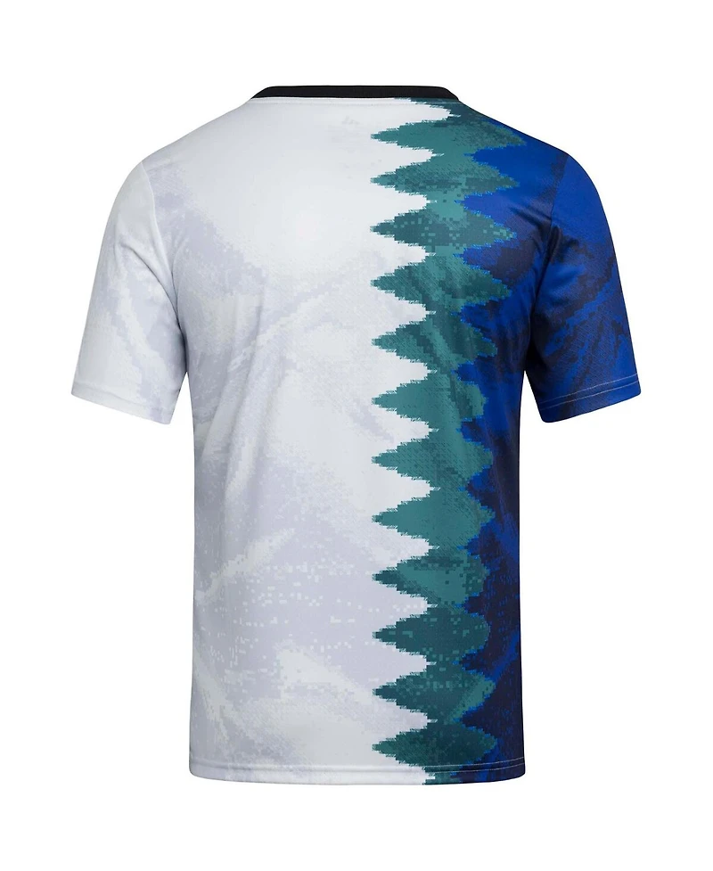 Adidas Big Boys and Girls White D.c. United 2025 Gaming Aeroready Pre-Match Jersey