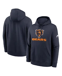 Nike Men's Navy Chicago Bears Best Season Rewind Club Pullover Hoodie