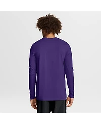 Nike Men's Purple Minnesota Vikings Primetime Legend Icon Performance Long Sleeve T-Shirt