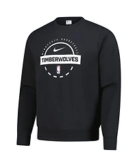 Nike Men's Black Minnesota Timberwolves 2025/26 Authentic Practice Club Sweatshirt
