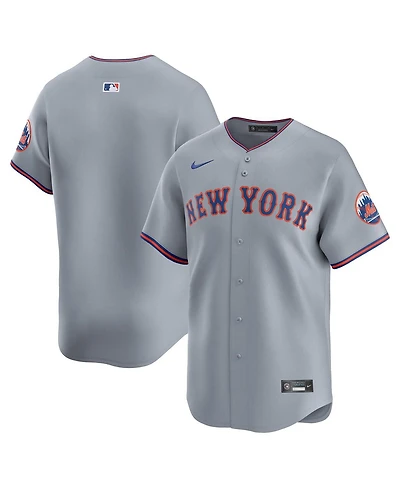 Nike Men's Gray New York Mets Away Limited Jersey