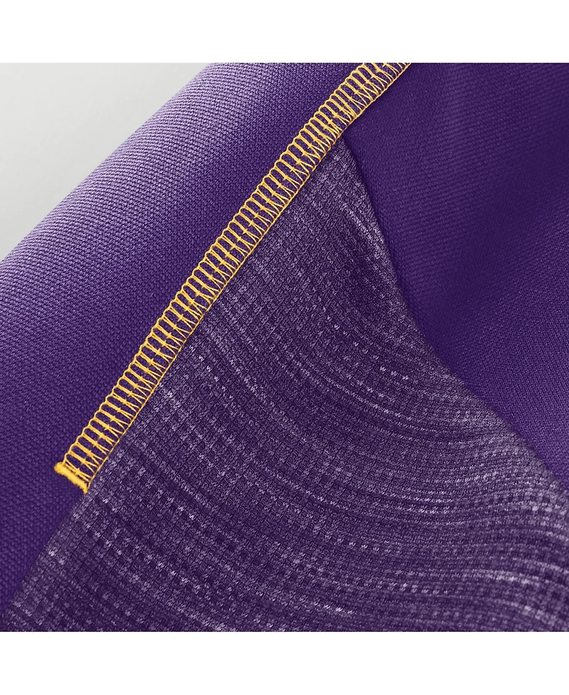 Fanatics Men's Purple Minnesota Vikings Checkdown Pass Full-Zip Hoodie