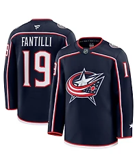Fanatics Men's Adam Fantilli Navy Columbus Blue Jackets Home Premium Jersey