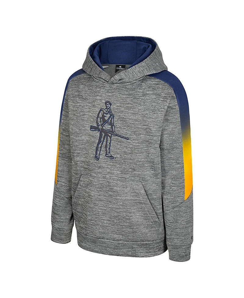 Colosseum Big Boys and Girls Gray West Virginia Mountaineers The Gang Hoodie