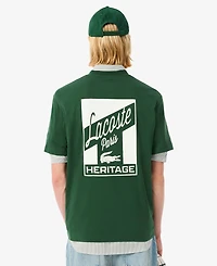 Lacoste Men's Printed Crewneck T-Shirt