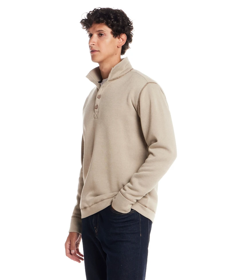 Weatherproof Vintage Men's Mock Neck Sweater