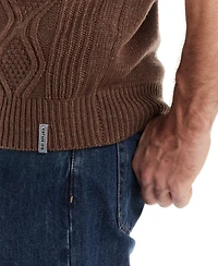 Weatherproof Vintage Men's Shawl Collar Sweater