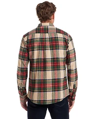 Weatherproof Vintage Men's Holiday Antique Plaid Long Sleeve Shirt