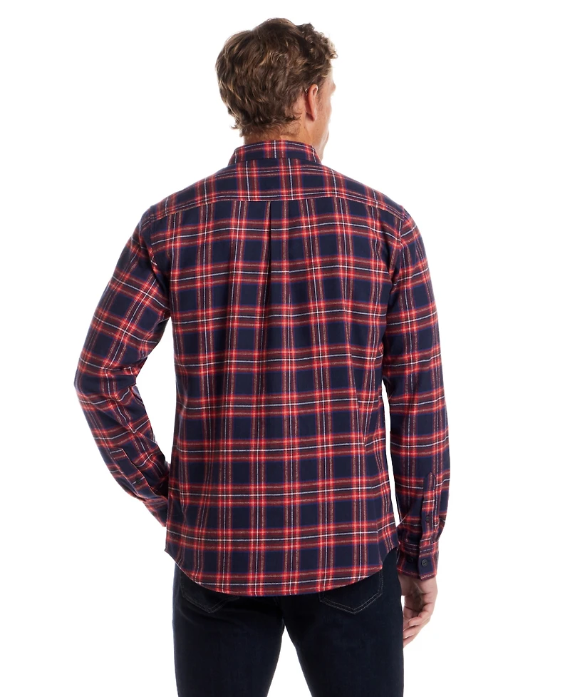 Weatherproof Vintage Men's Plaid Flannel Shirt