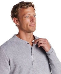 Weatherproof Vintage Men's Henley Neck Shirt