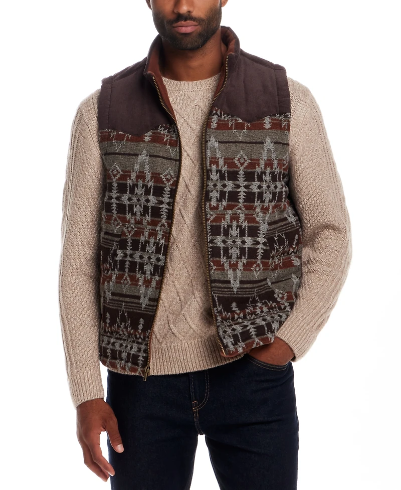 Weatherproof Vintage Western Printed Vest