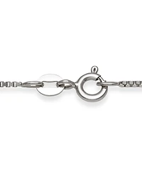 Belle de Mer Cultured Freshwater Blush Pink Drop Pearl (8-9mm) and Lab Created Sapphire Necklace in Sterling Silver