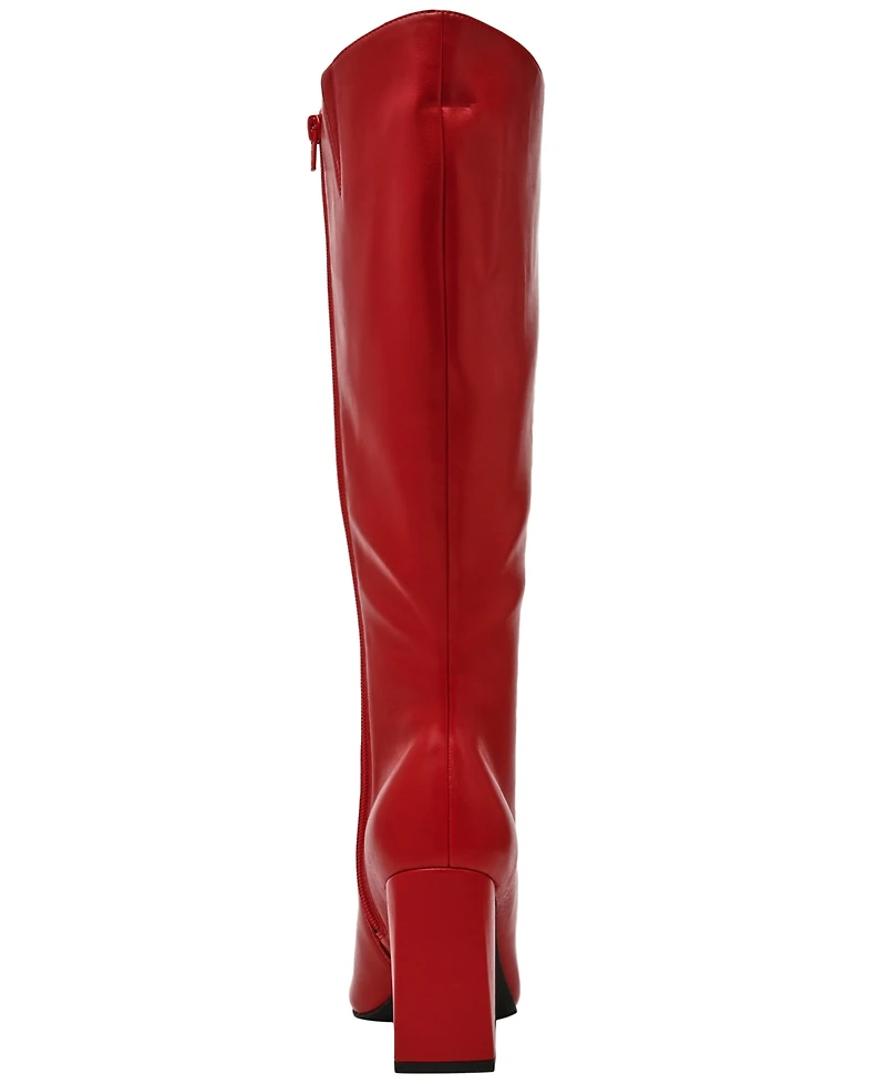 Wild Pair Women's Islah Pointed Toe High Block Heel Boots, Macy's Exclusive