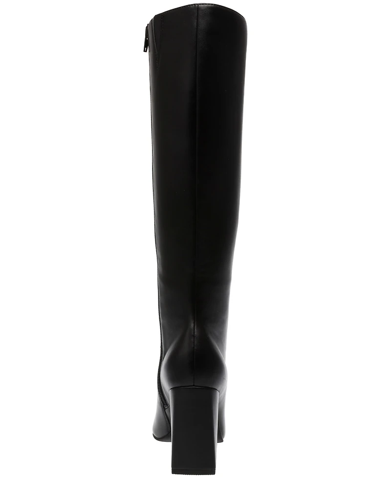 Wild Pair Women's Islah Wide-Calf Block Heel Knee High Boots, Created for Macy's