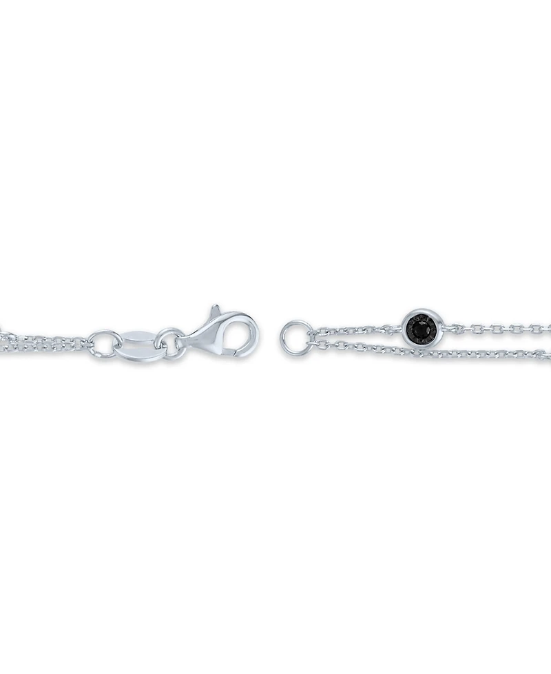 Macy's Diamond Bracelet (1/4 ct. t.w.) in Sterling Silver
