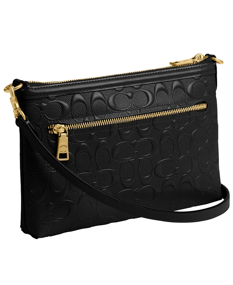 Coach Legacy Patent Signature Crossbody bag