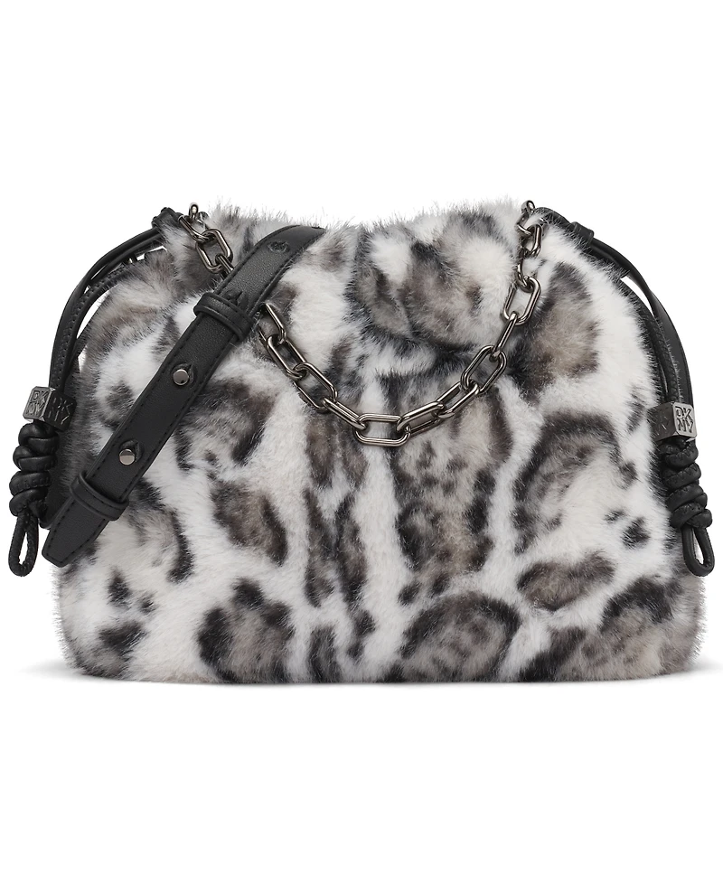Dkny Halle Drawstring Snap Closure Small Crossbody Bag