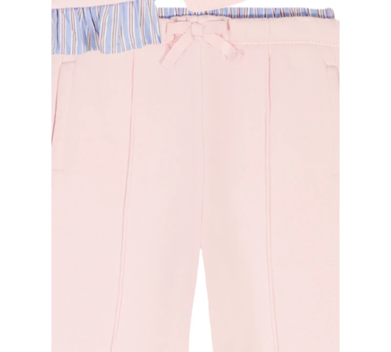 Tommy Hilfiger Girls 4-6X 2-Piece Long Sleeves Top and Pants Set